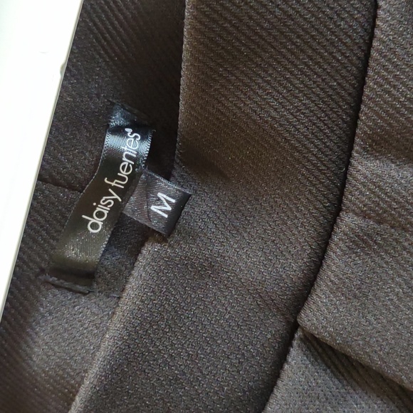 Daisy Fuentes English Heritage brown Medium pockets polyester leggings pants NEW - Picture 9 of 9